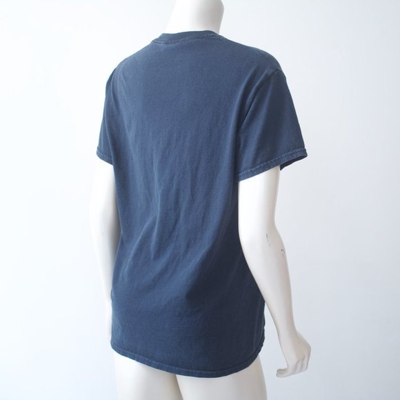 Thrasher Magazine Vintage T-Shirt Black Rose Thorn Green Skater 90s Mens - S - Picture 2 of 2